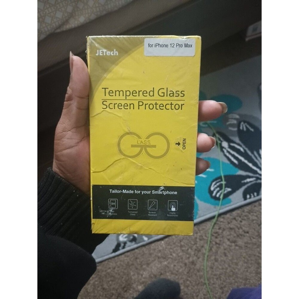 JETech Screen Protector for iPhone Pro/16 Pro Max,